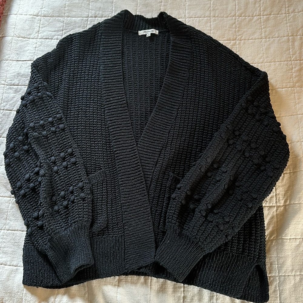 Madewell Black Cardiagn
